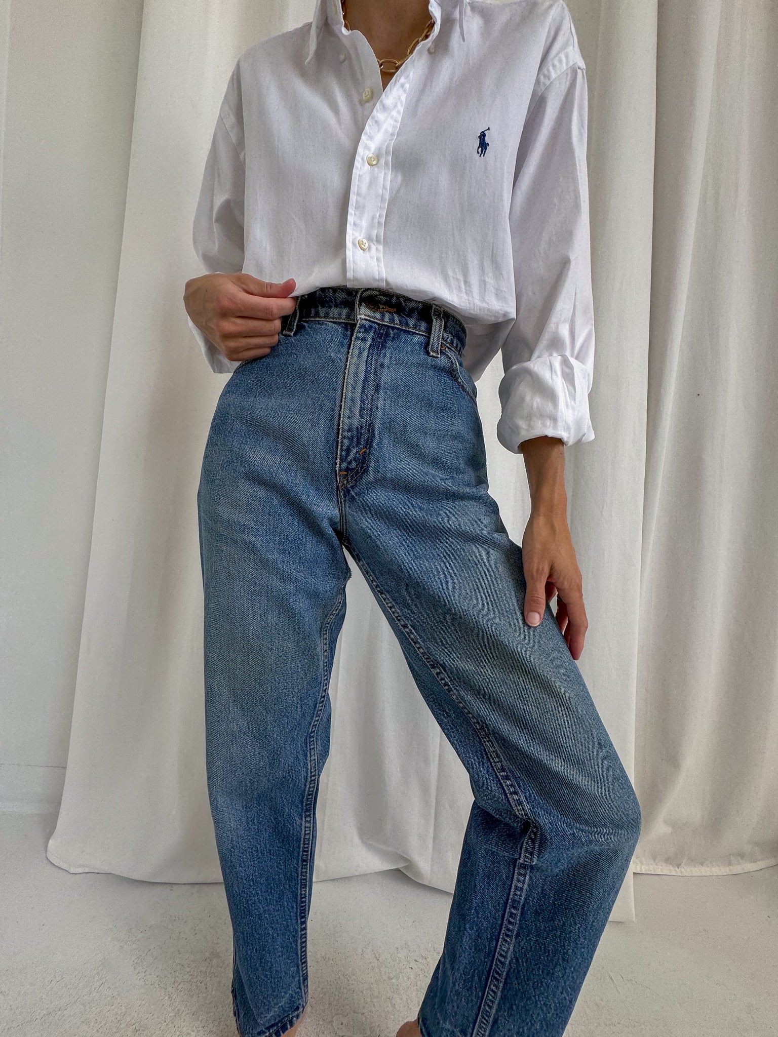 Vintage Bleu Levi's 550 Denim Jeans